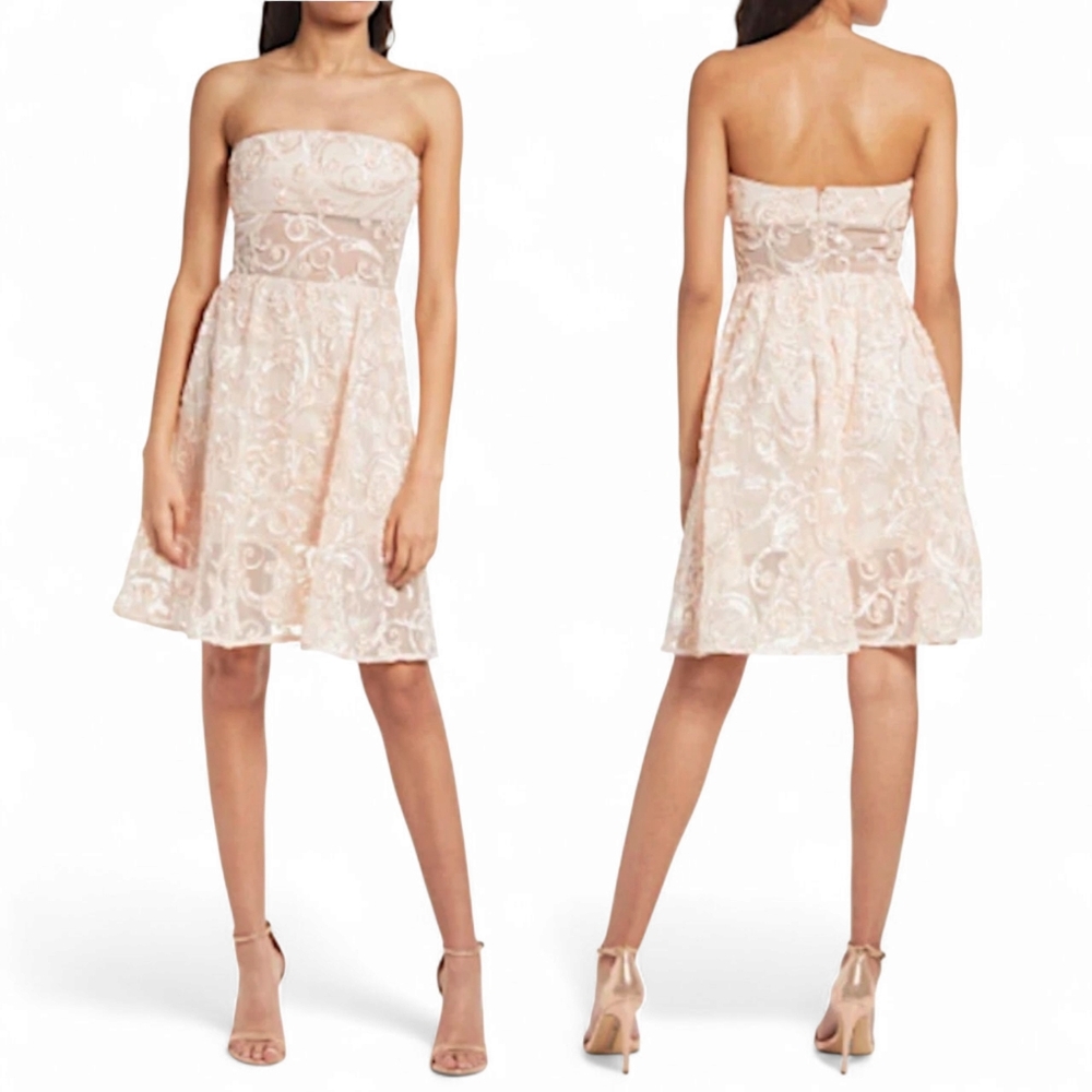 NWT SHO by Tadashi Shoji Strapless Dress